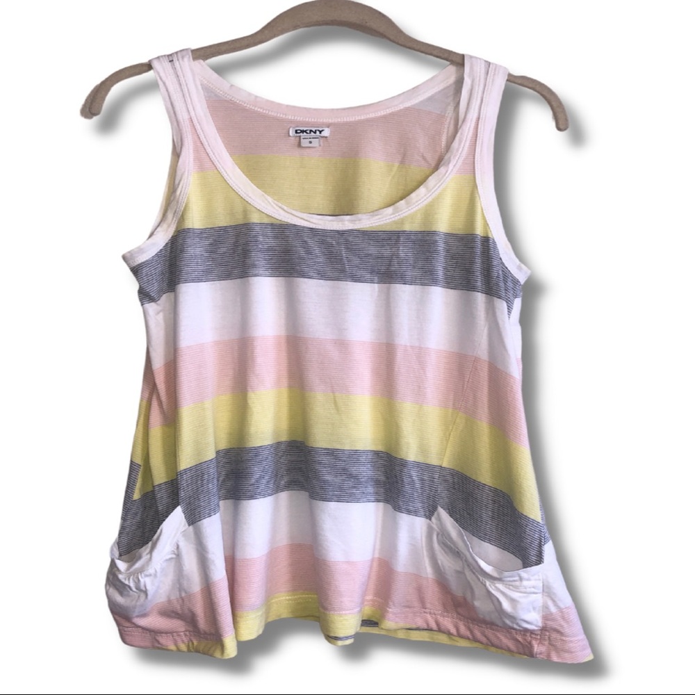 Women’s, Top, DKNY, Small, Multi-color